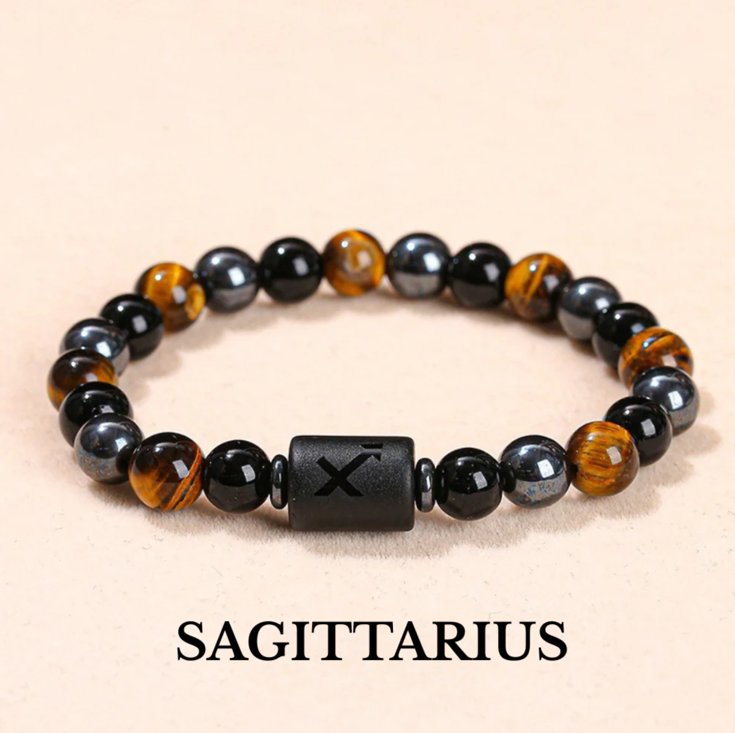 Tiger's Eye Zodiac Guard Bracelet 