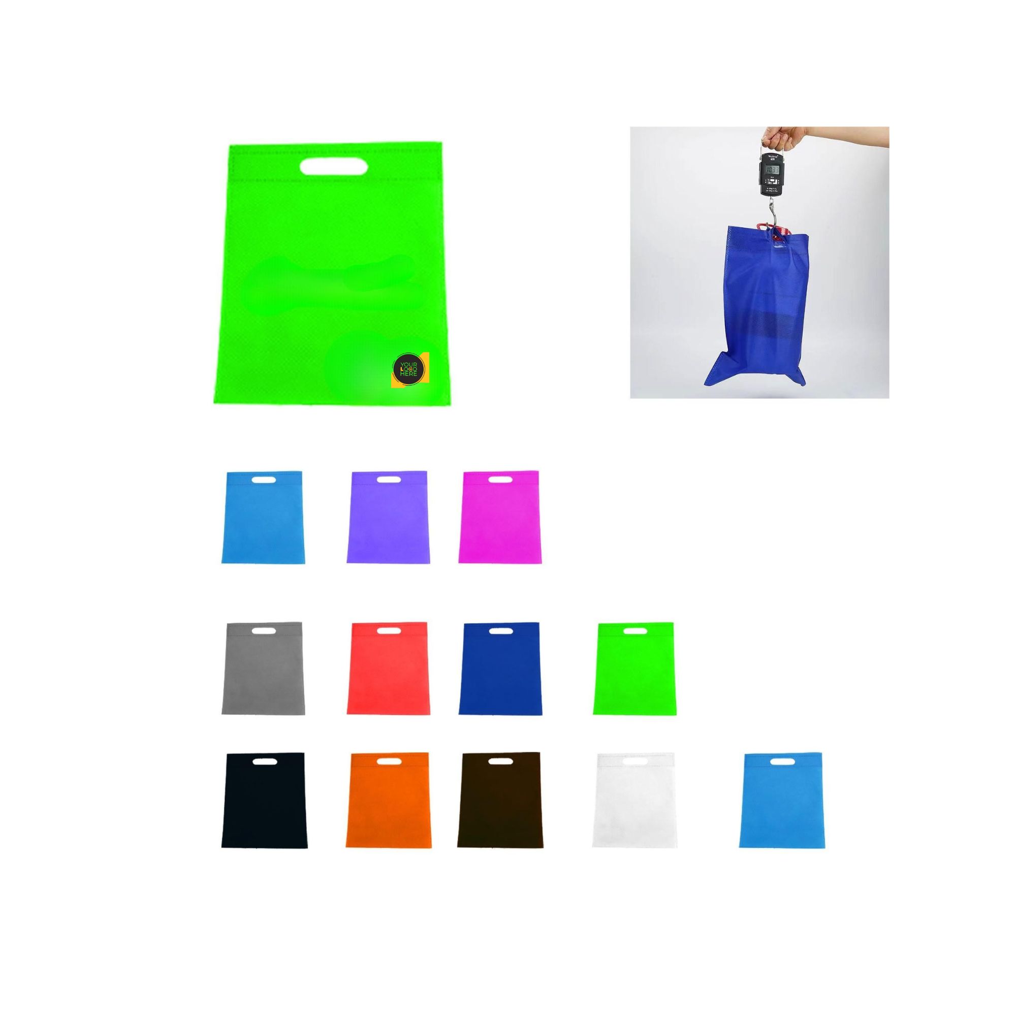 Die-Cut Non-Woven Promotional Tote Bag 