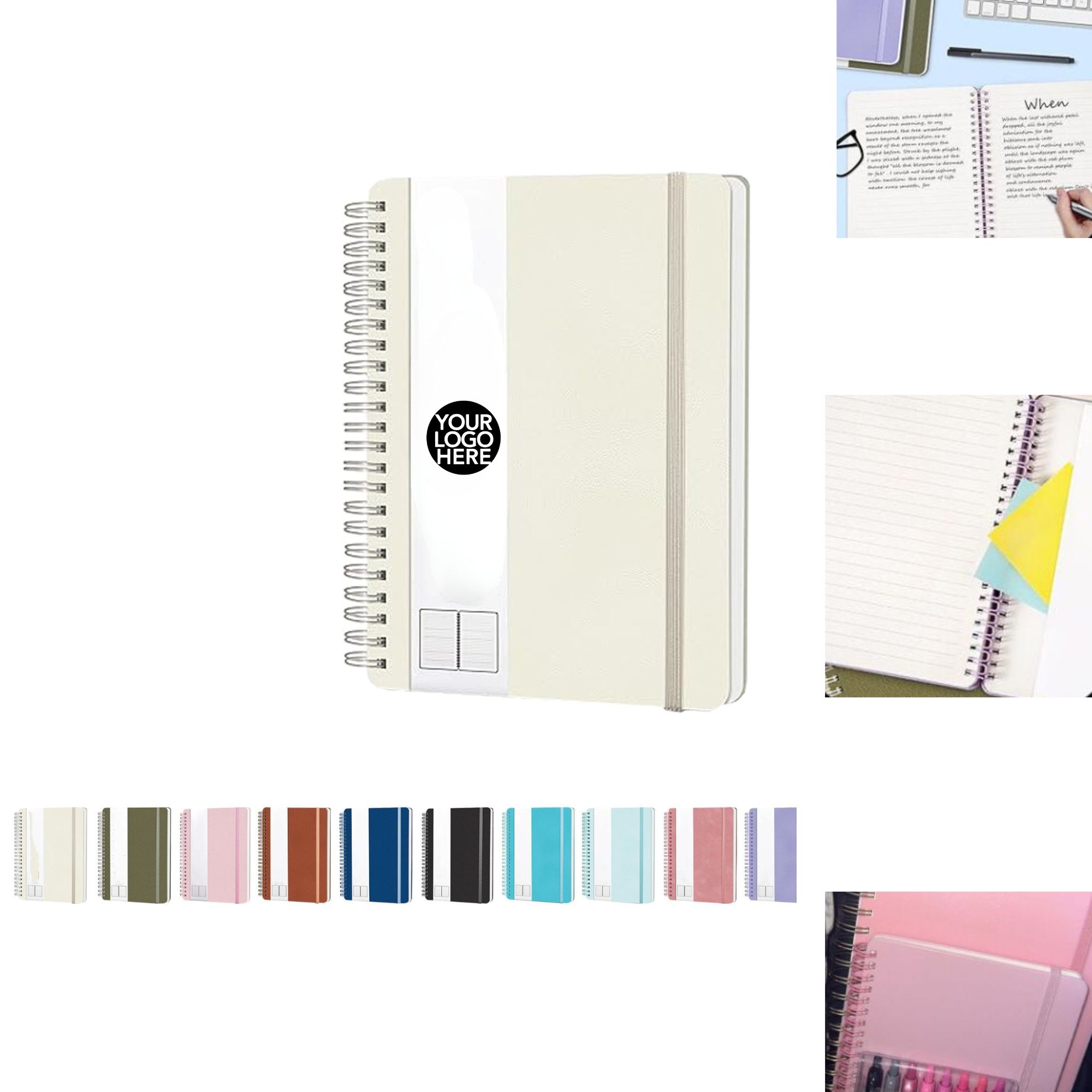 A5 Coil Notebook, Work Journaling Notebooks 