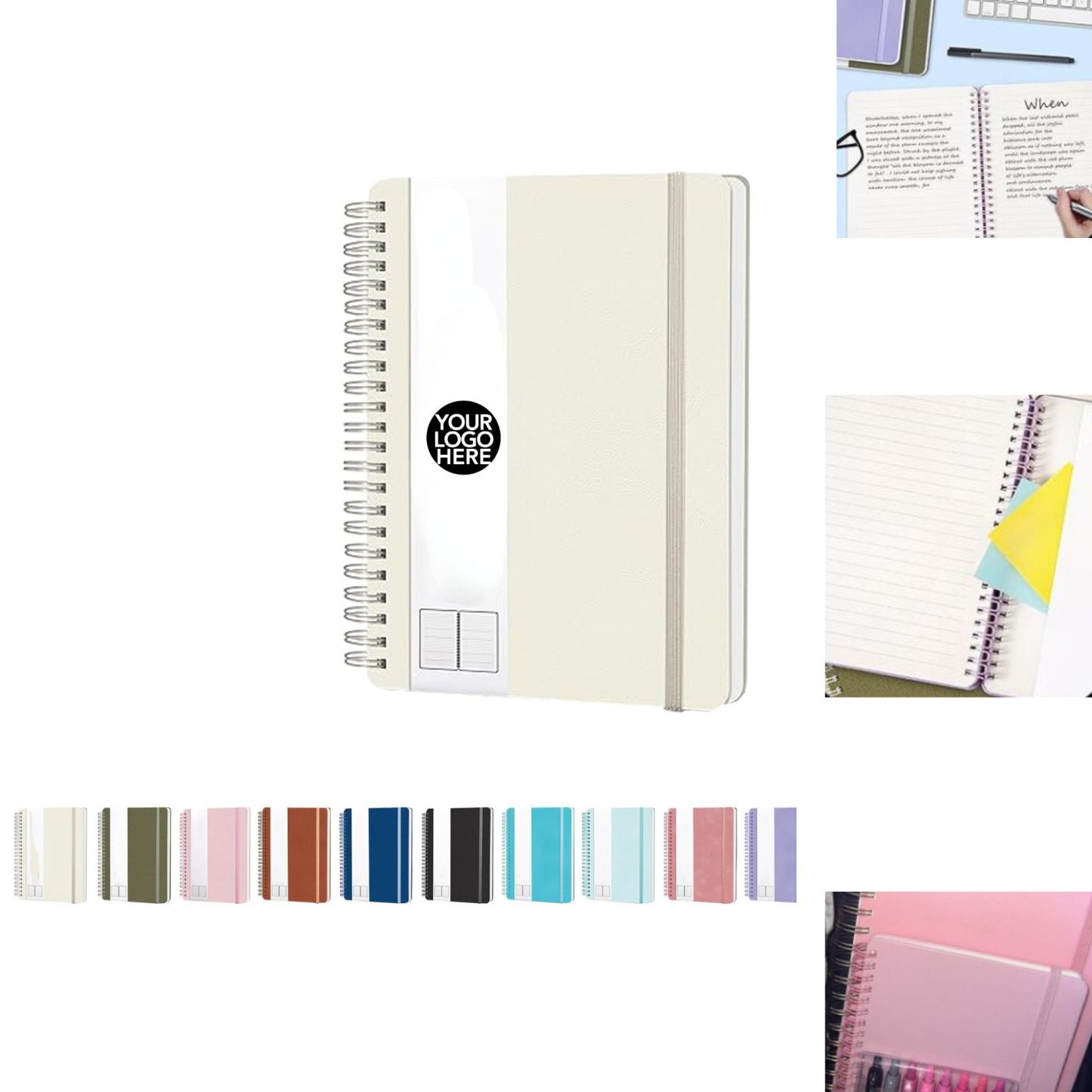 A5 Coil Notebook, Work Journaling Notebooks 