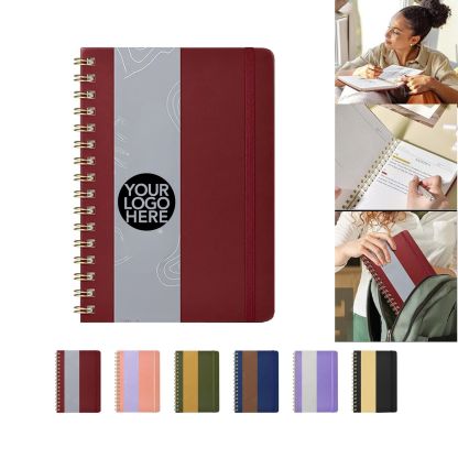 140 Pages Spiral-Bound Notebook for Writing