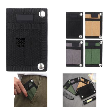  Mini Tactical Hip Pouch with Retractable Card Sleeve