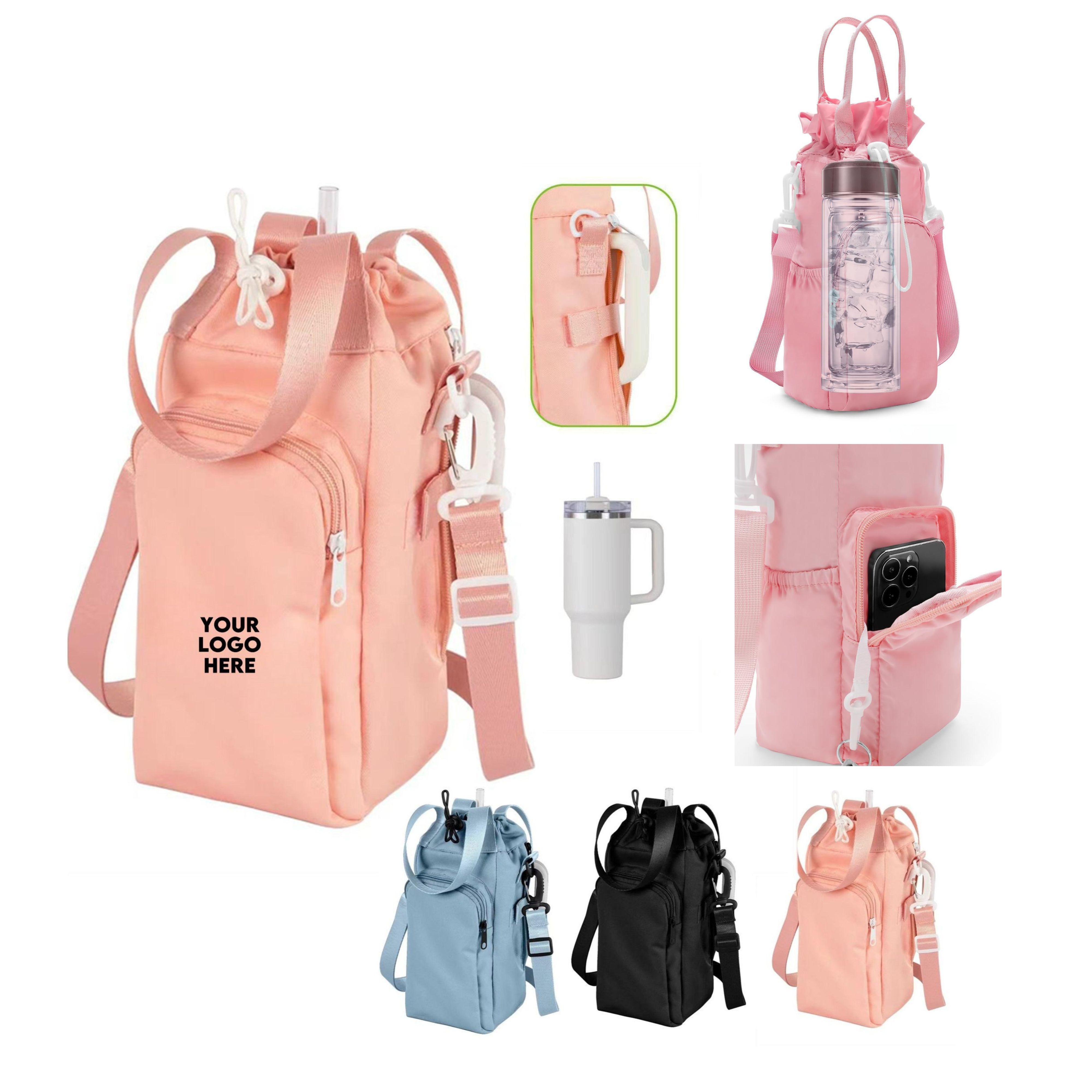 Stylish Stanley Home Water-Resistant Storage Pouch & Insulated Mug Set