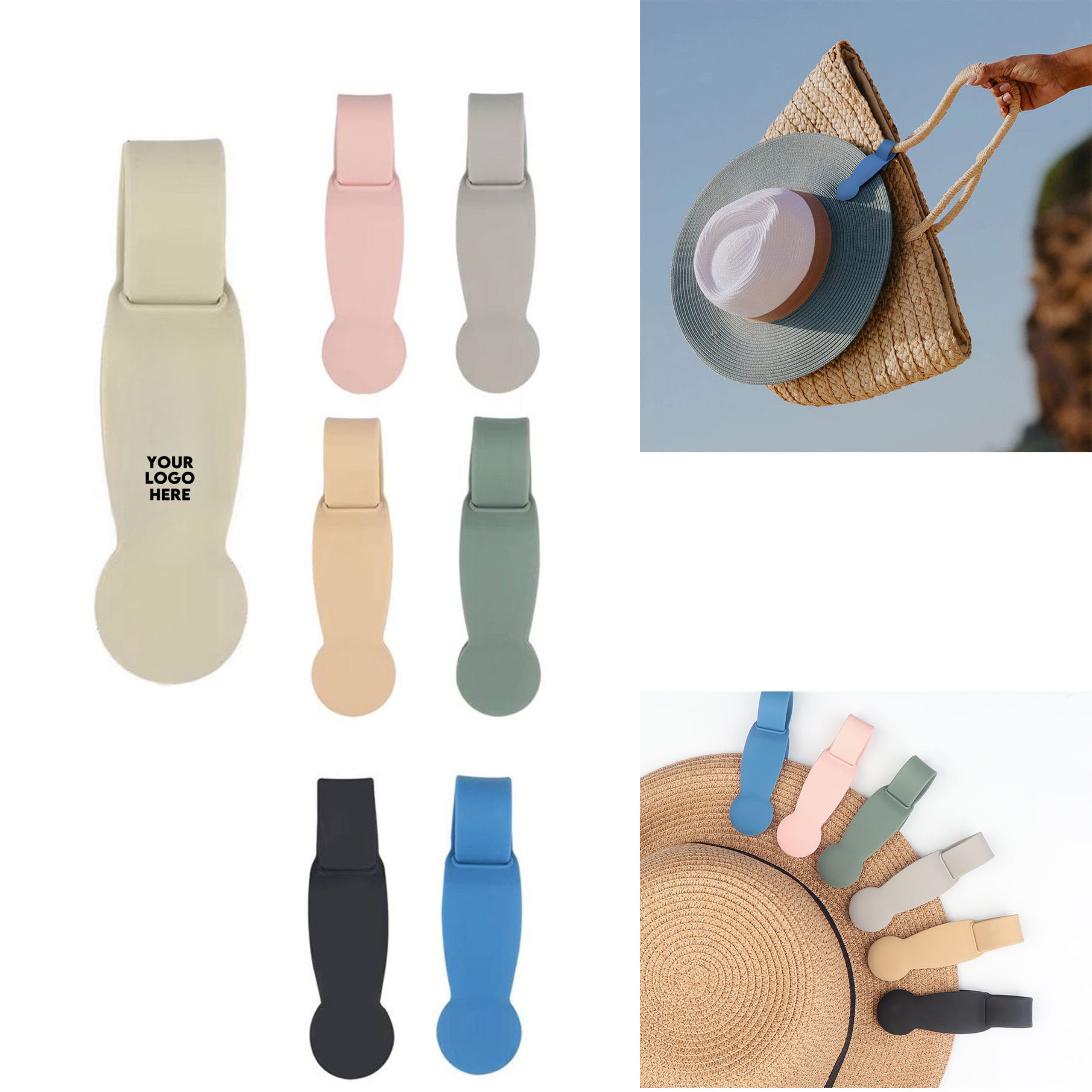  Silicone Hat Holder with Magnet