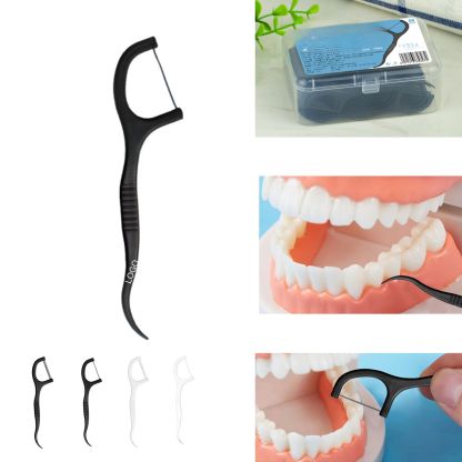 Wrapped Dental Floss Stick