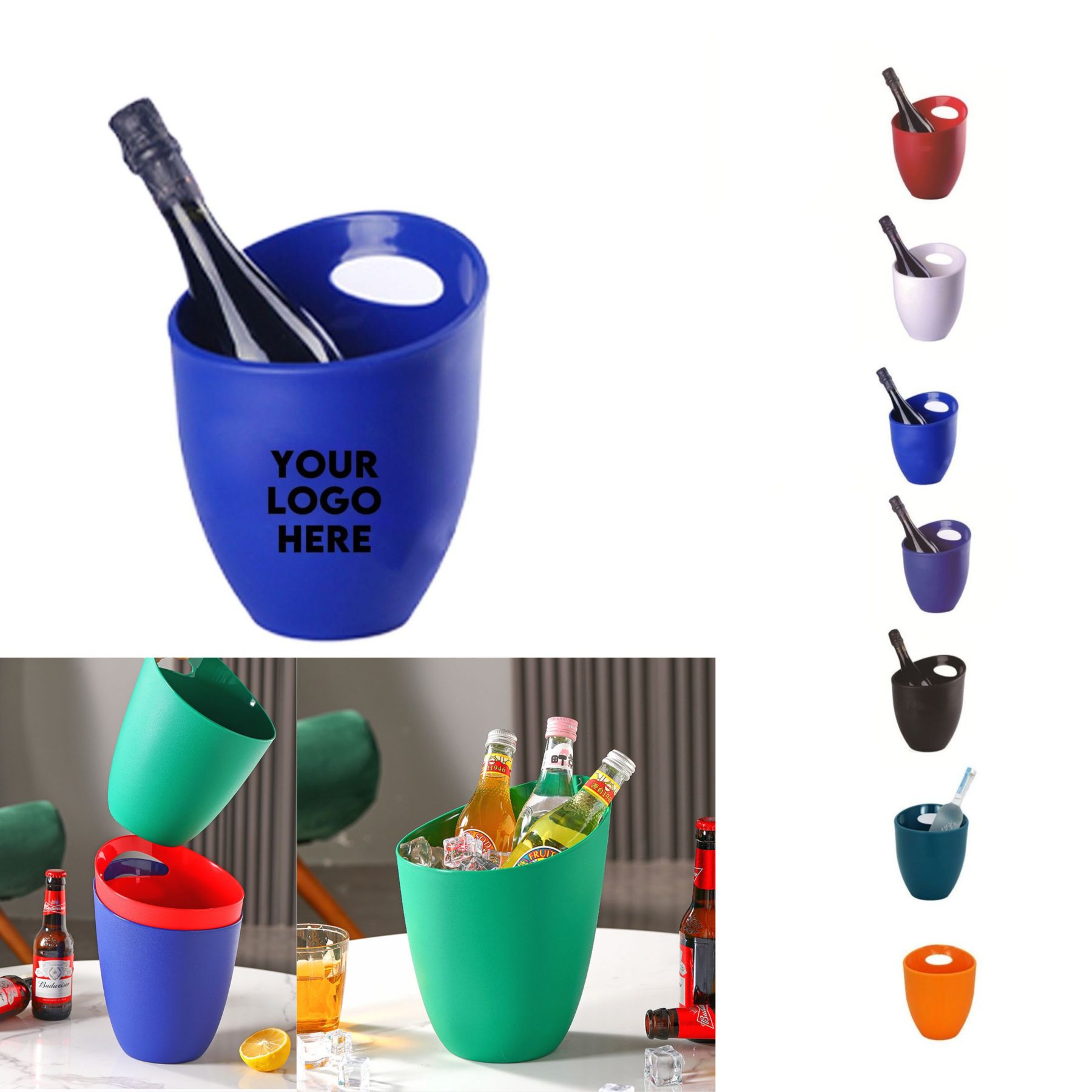 CoolMate Ice Container – Lightweight Yet Sturdy, Ideal for Chilling Beverages On-the-Go