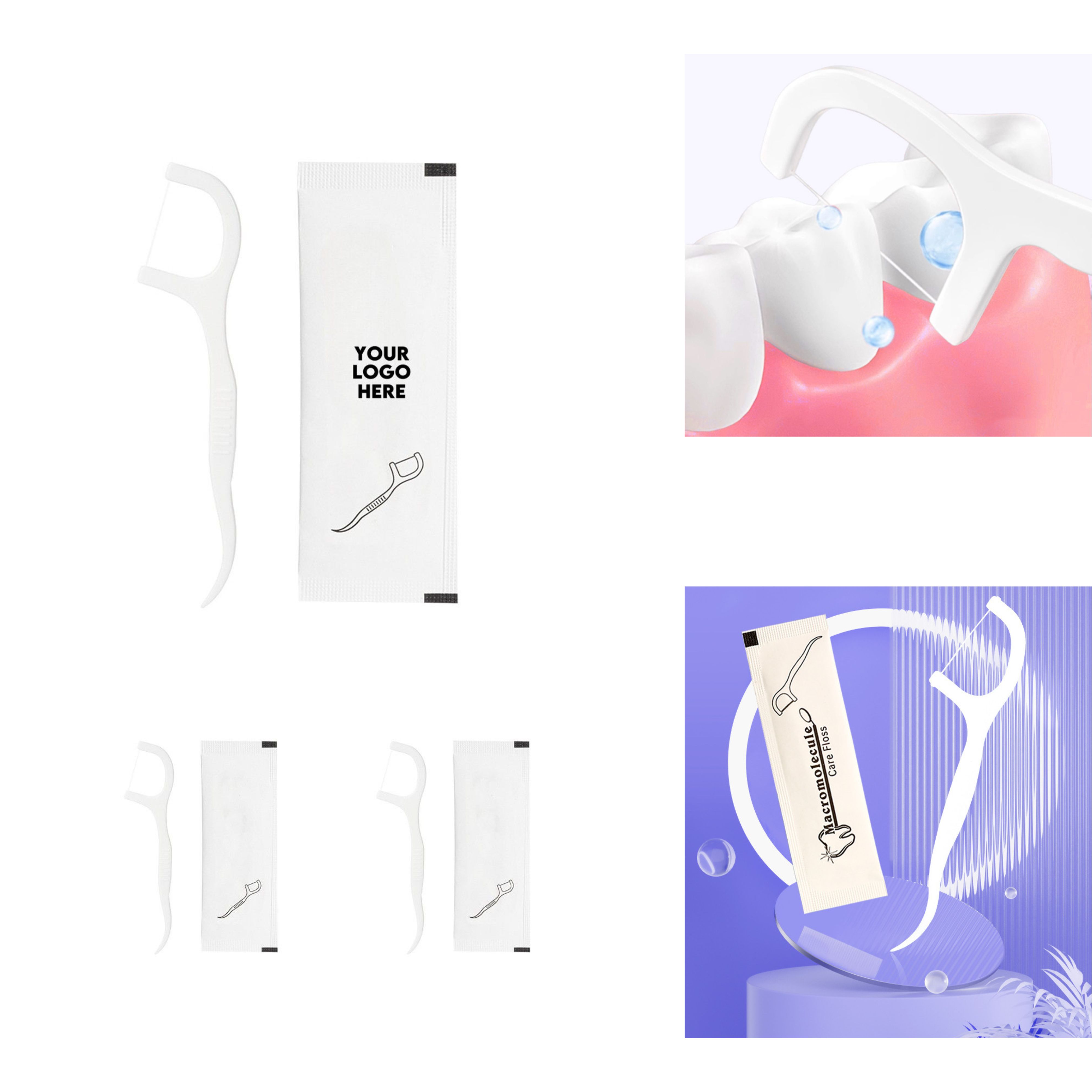 remium Dental Floss Picks 