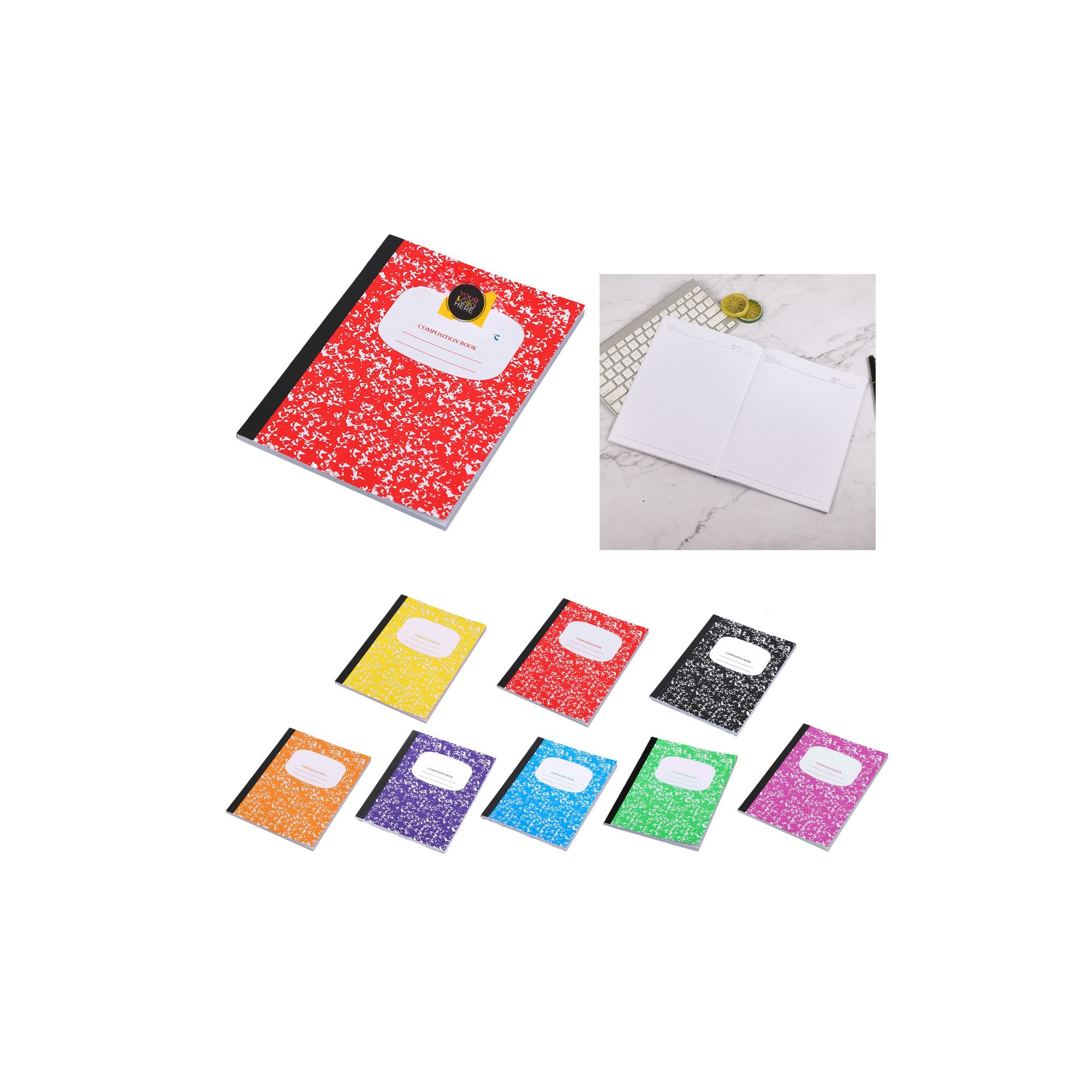 Thickened academic notebook