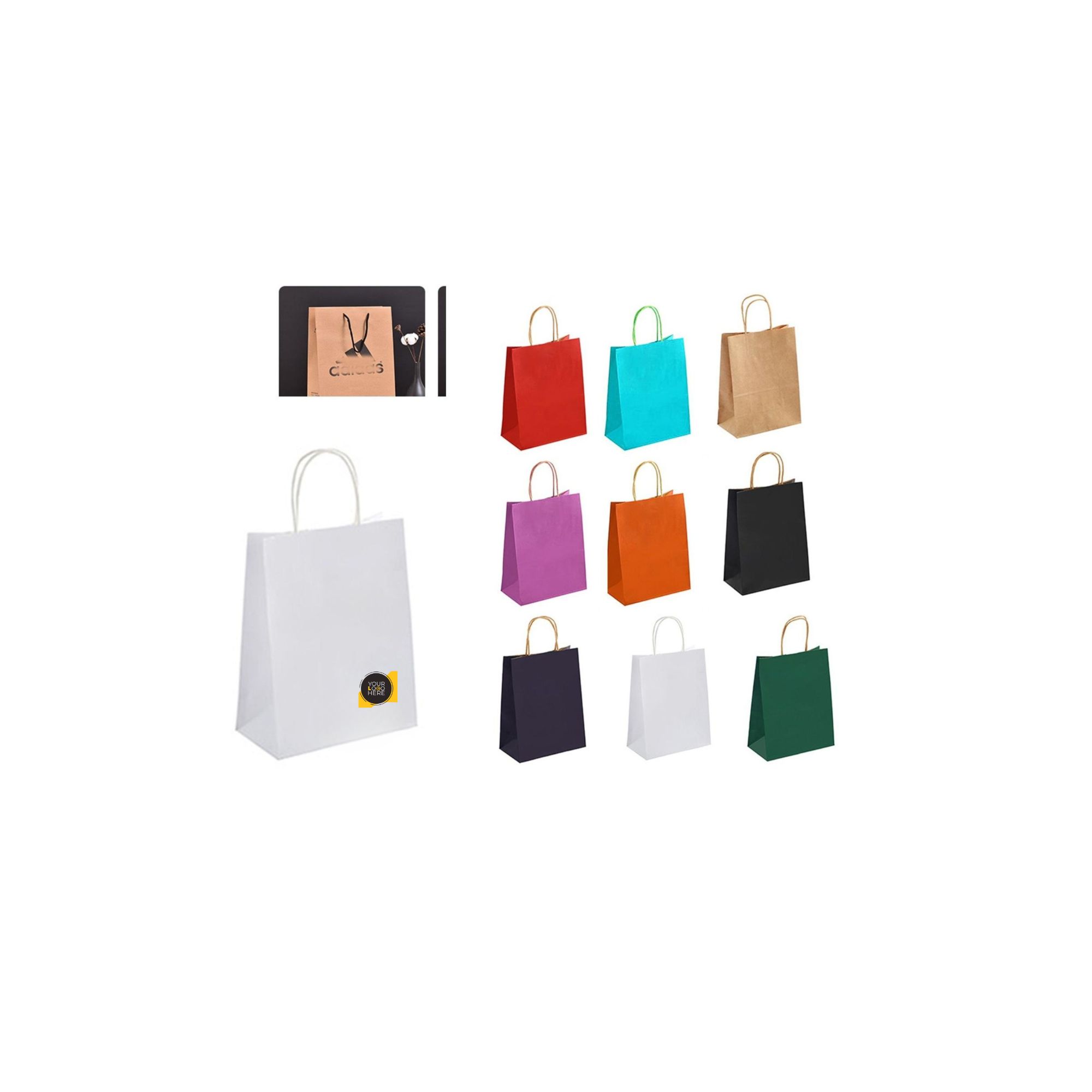 Kraft Paper Shopping Bag 