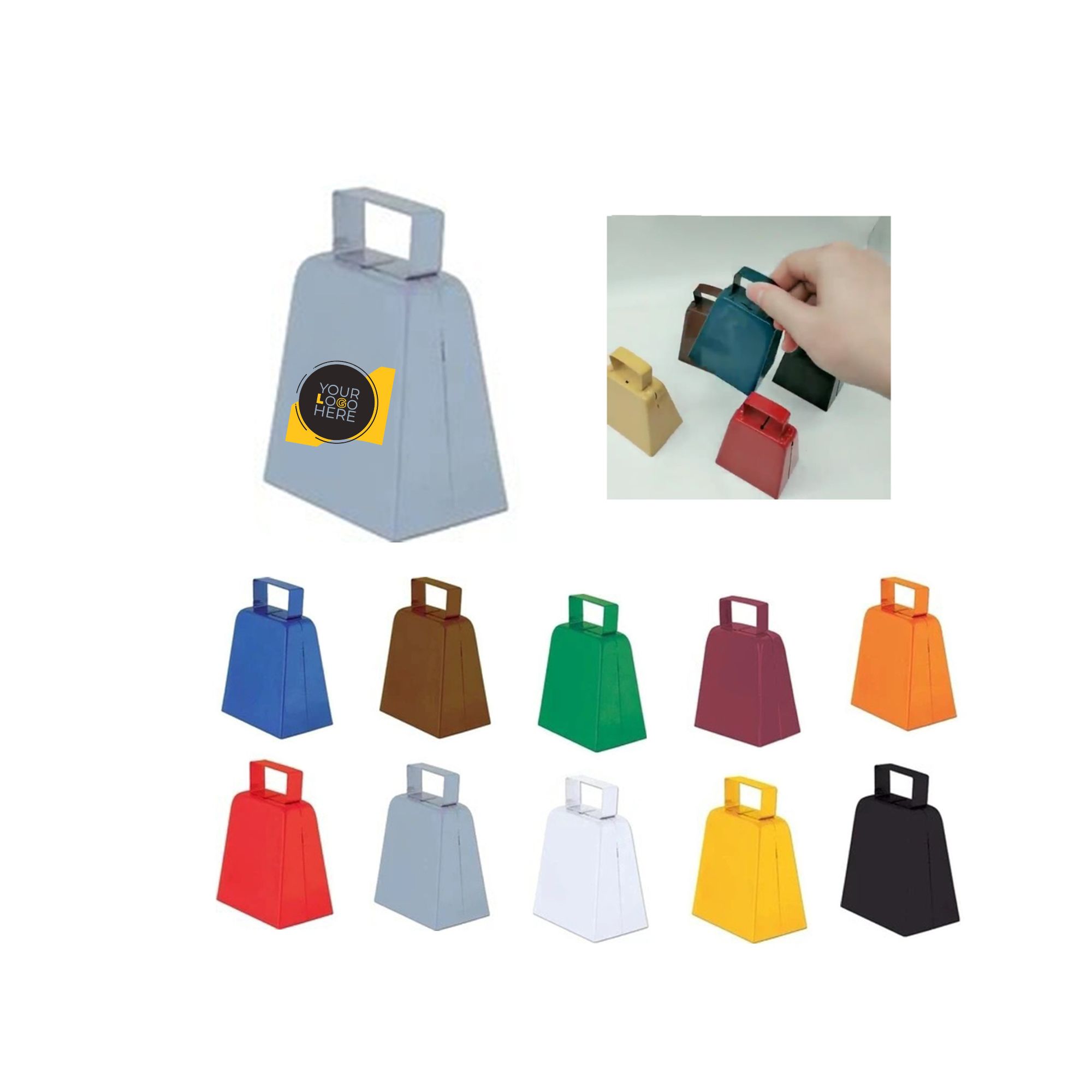 4-inch cowbell