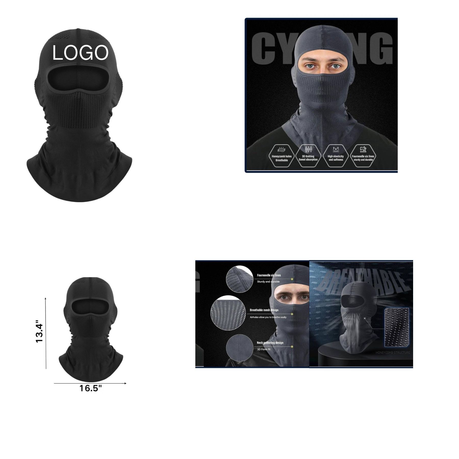 All-Season Outdoor Cycling Head Cover Mask