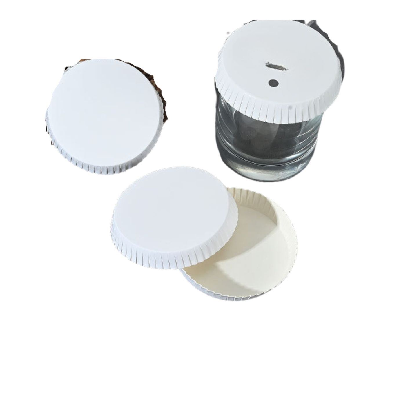 Disposable Dust-Resistant Paper Lid for Hot Drinks – Customizable Design Options