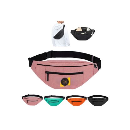 Waterproof crossbody waist bag