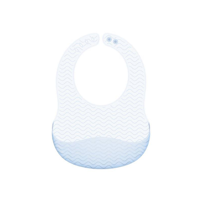 "Silicone Baby Feeding Bib – Food Catcher Pocket, "