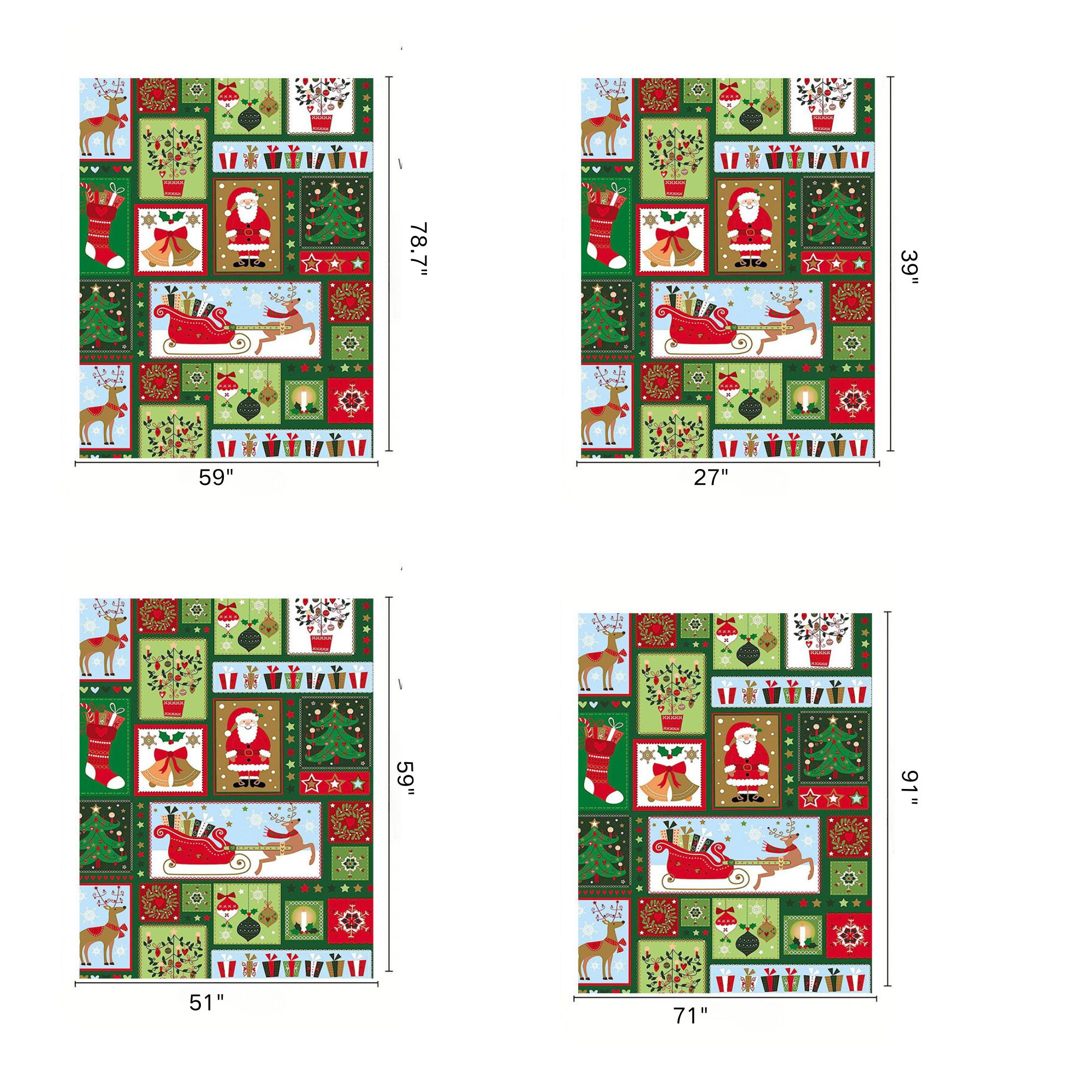 Cartoon Home Flannel Blanket: A Festive Christmas Gift for Cozy Celebrations