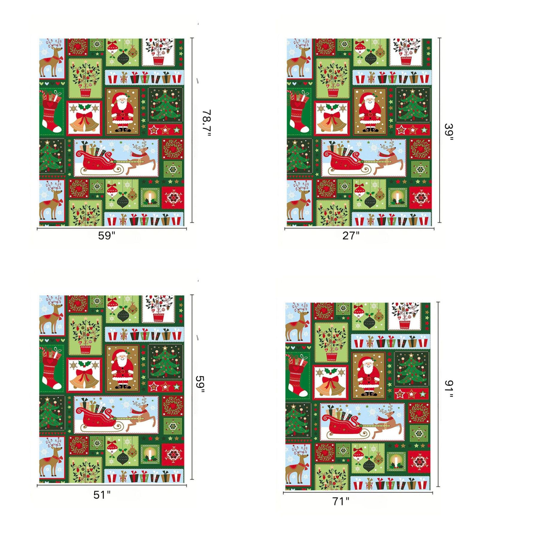 Cartoon Home Flannel Blanket: A Festive Christmas Gift for Cozy Celebrations
