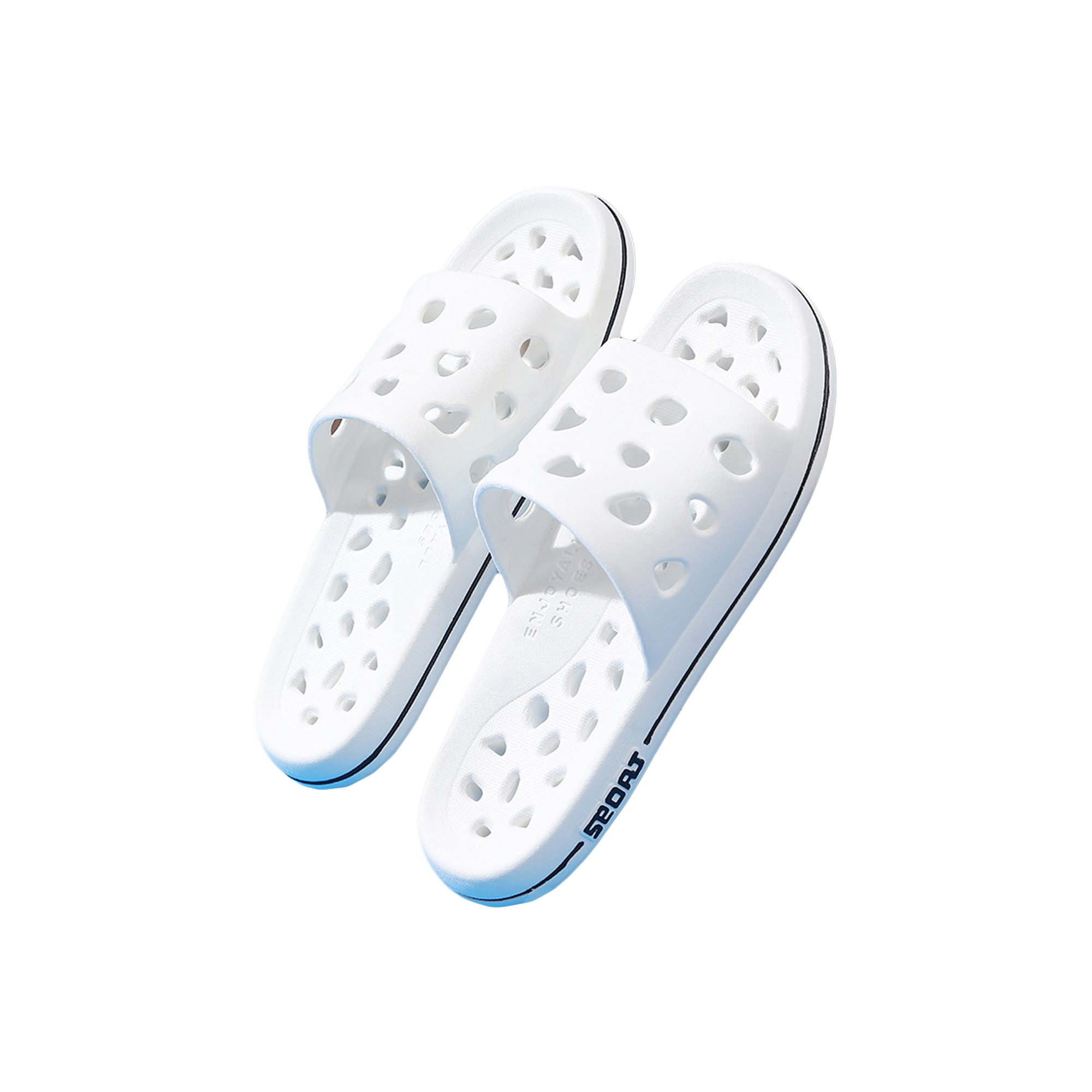 Gender-neutral Ventilated Bath Slippers