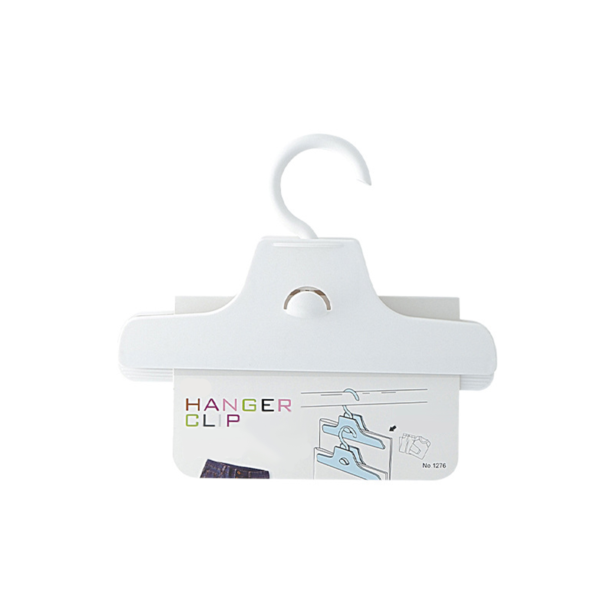 Smooth Anti-Wrinkle Pants Clip Hanger