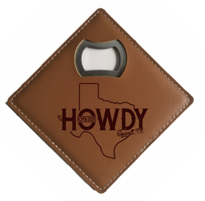  Printed Tissue Paper  and   Coaster Bottle Opener