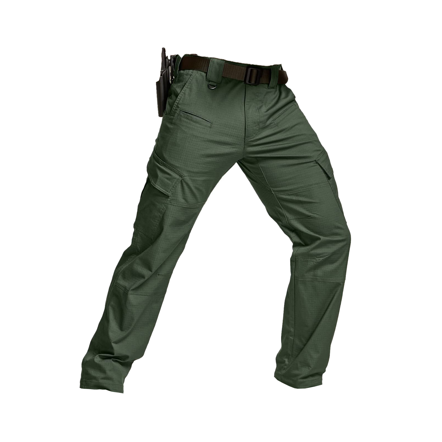 These are cross - border foreign trade tactical pants that were hot - selling in Europe and the US in 2024. They are new - style men's loose - fitting straight - leg sports mountaineering overalls - style pants with multiple pockets.