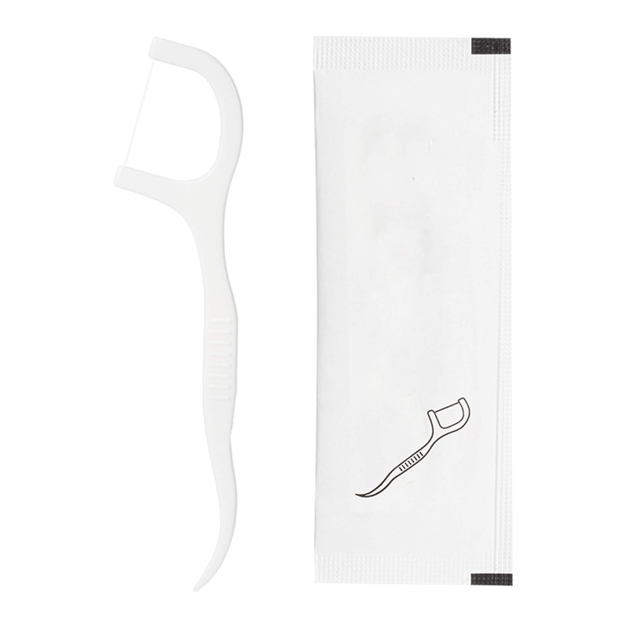 remium Dental Floss Picks – Double-Strand Floss for Deep Cleaning, Ergonomic Handle