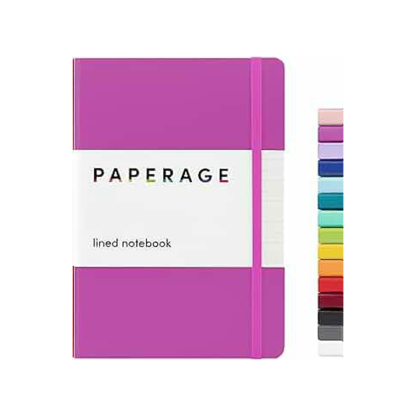Medium Hardcover Ruled Journal 