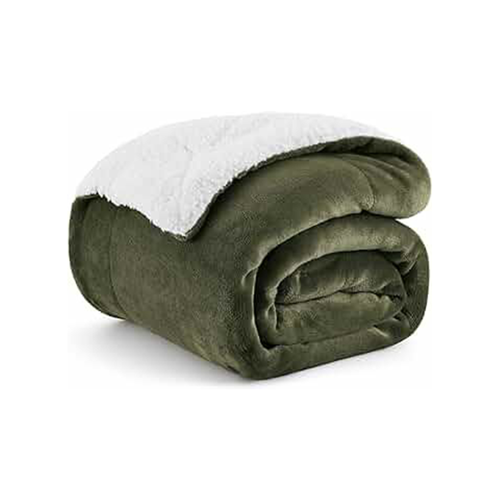 Plush Sherpa Fleece Throw Blanket