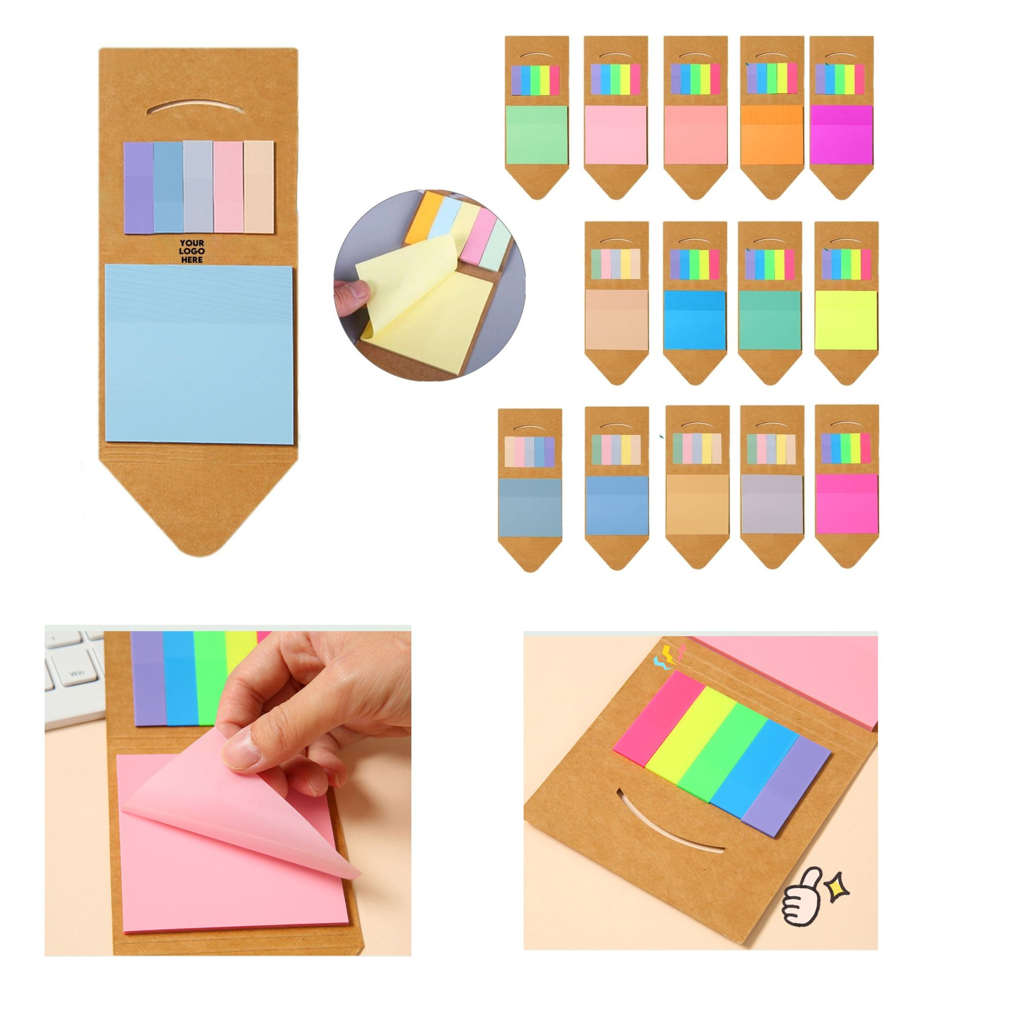 Mini Sticky Note Notebook