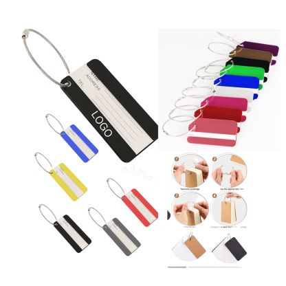 Aluminum Luggage Tag 