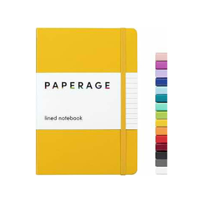 Medium Hardcover Ruled Journal 