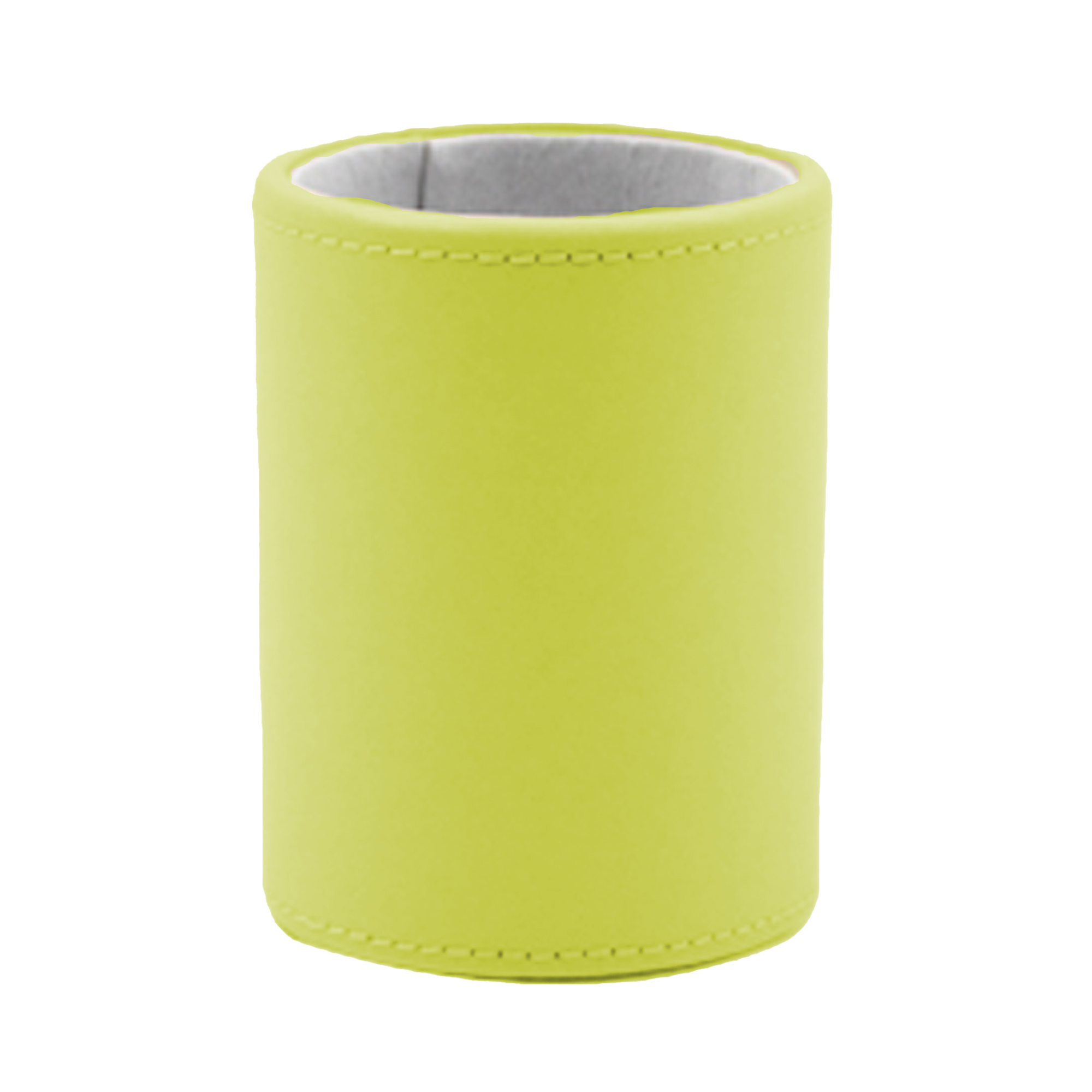 High-end Leather Circular Pen Case