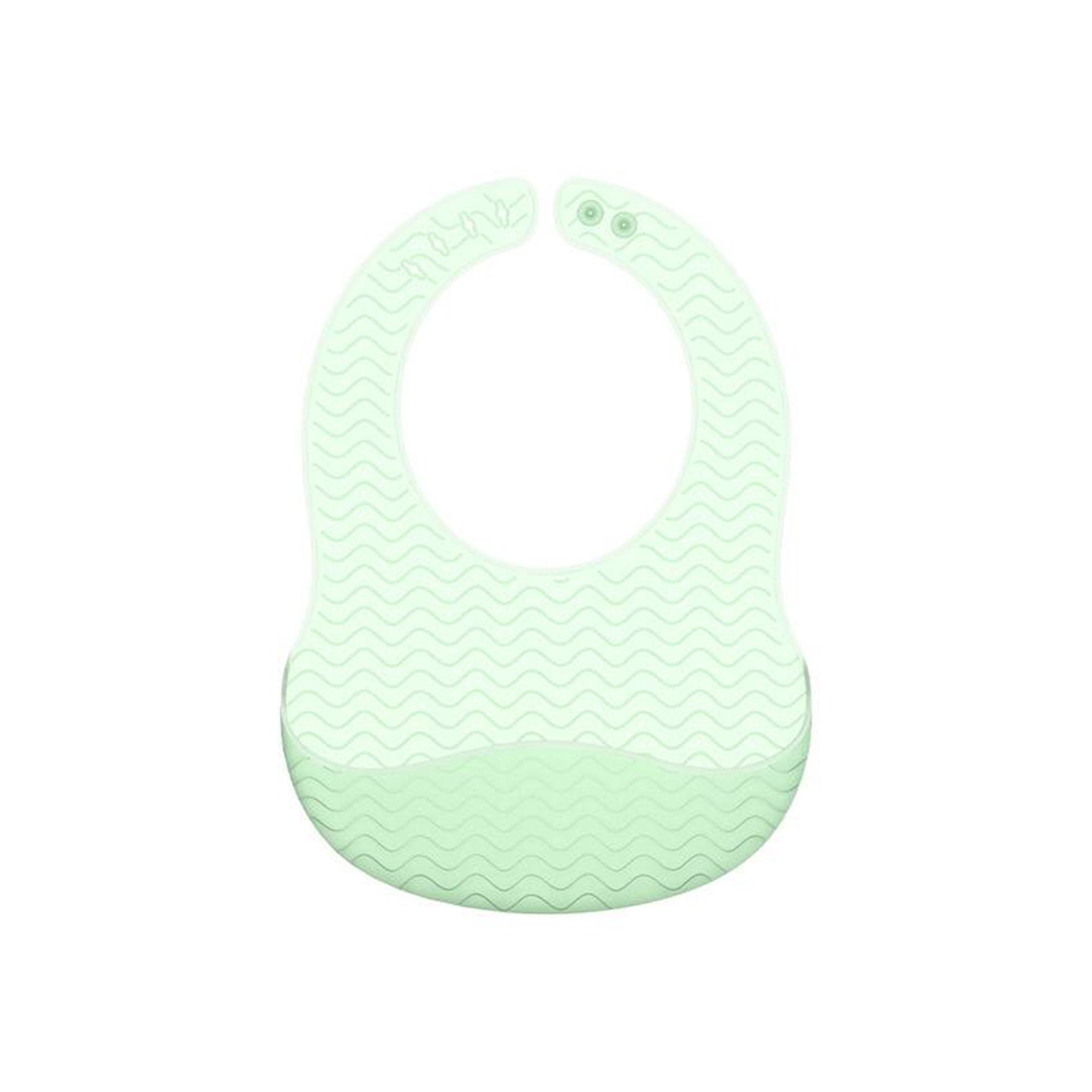 "Silicone Baby Feeding Bib – Food Catcher Pocket, "