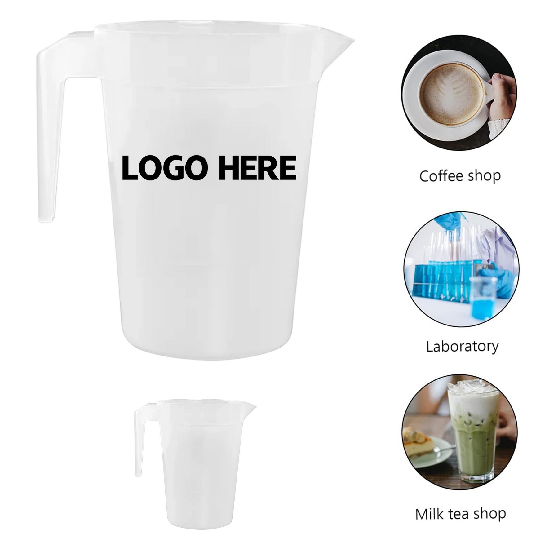 64 Oz. Large Stackable Pitcher