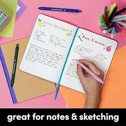 Medium Hardcover Ruled Journal 