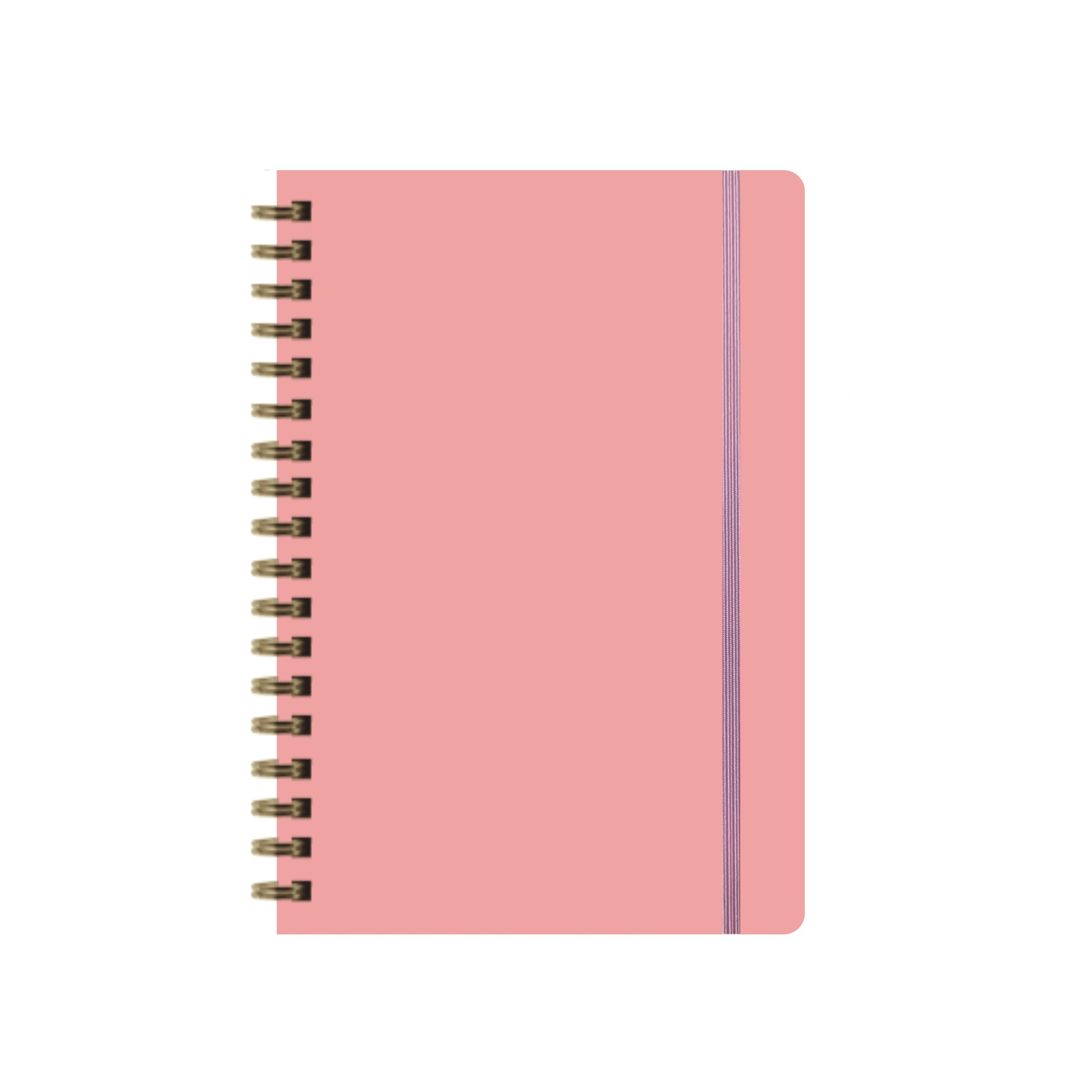 "Cross-border Amazon 2025 English Notepad A5 Metal Coil Notebook Weekly Planner Wholesale"