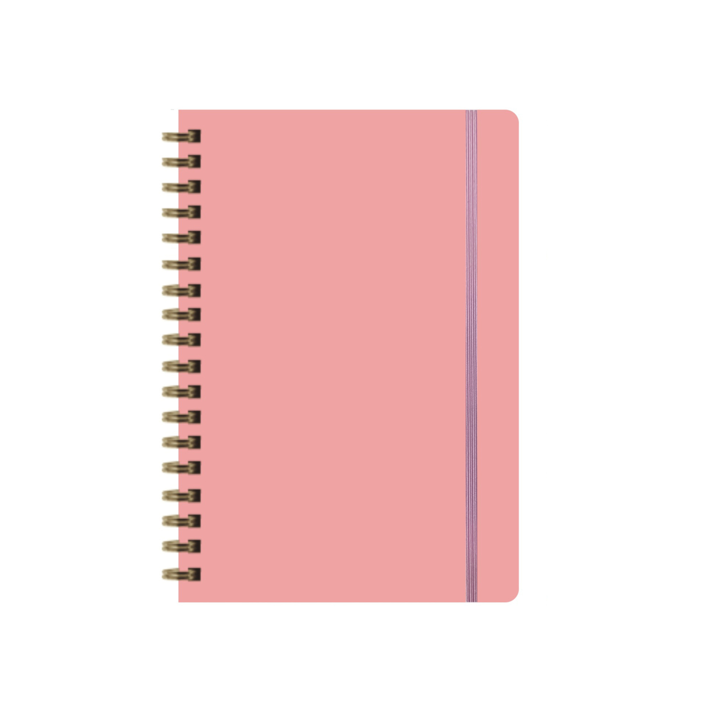 "Cross-border Amazon 2025 English Notepad A5 Metal Coil Notebook Weekly Planner Wholesale"