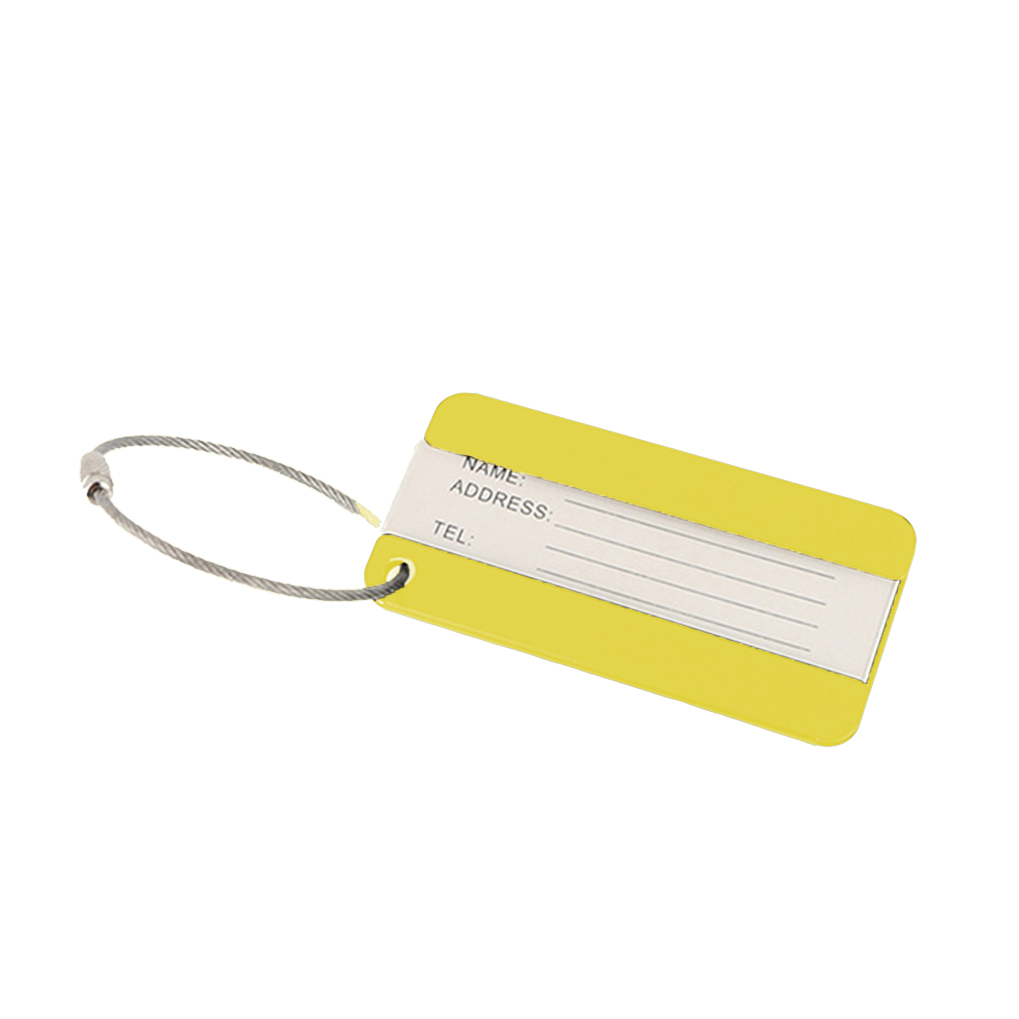 Aluminum Luggage Tag 