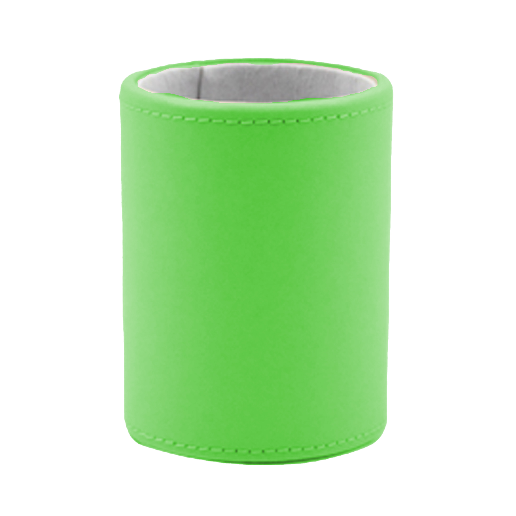 High-end Leather Circular Pen Case