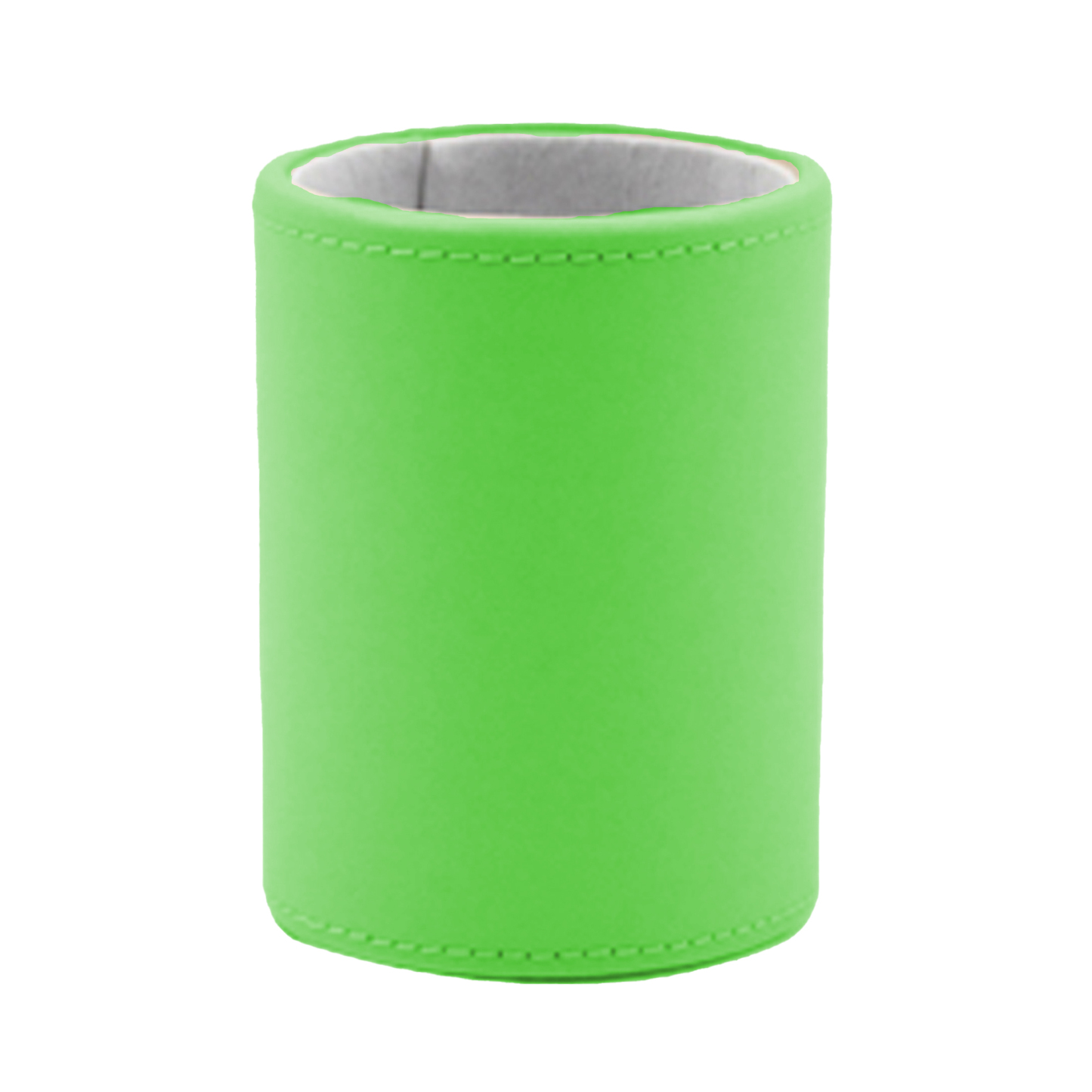 High-end Leather Circular Pen Case