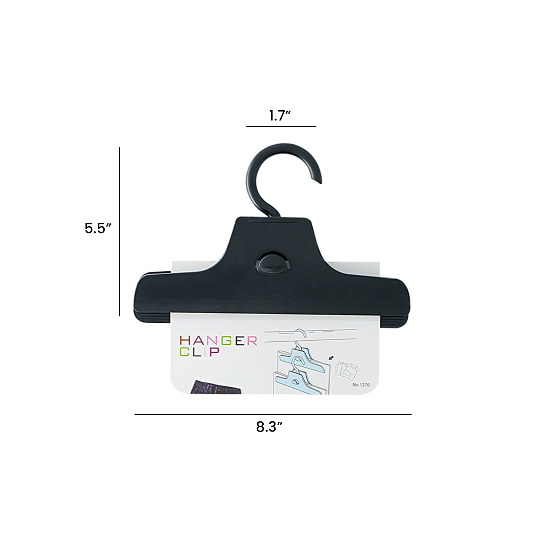 Smooth Anti-Wrinkle Pants Clip Hanger