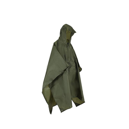 190T Water-Resistant Nylon Ripstop Versatile Rain Coat Poncho