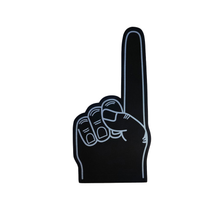 Vibrant Spot Cheering Foam Hand Gestures – Ideal for Sports Games, Concerts, Festivals, Rallies & Corporate Events