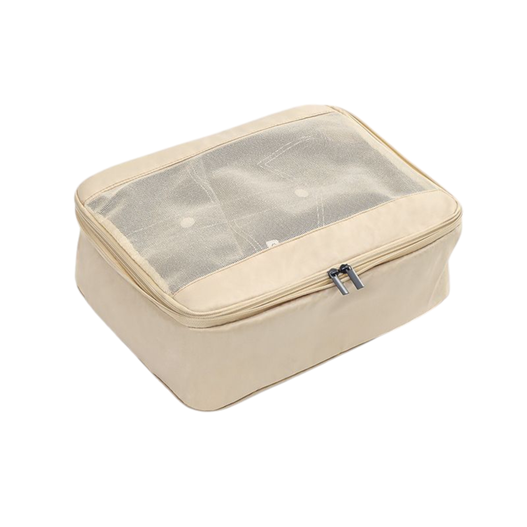Travel Compression Organizer Bags: Double-Zipper Luggage Storage Set, Perfect for Organizing Belongings