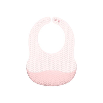 "Silicone Baby Feeding Bib – Food Catcher Pocket, "