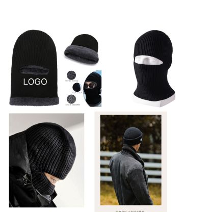 Men’s Fleece Lined Winter Pullover Cap