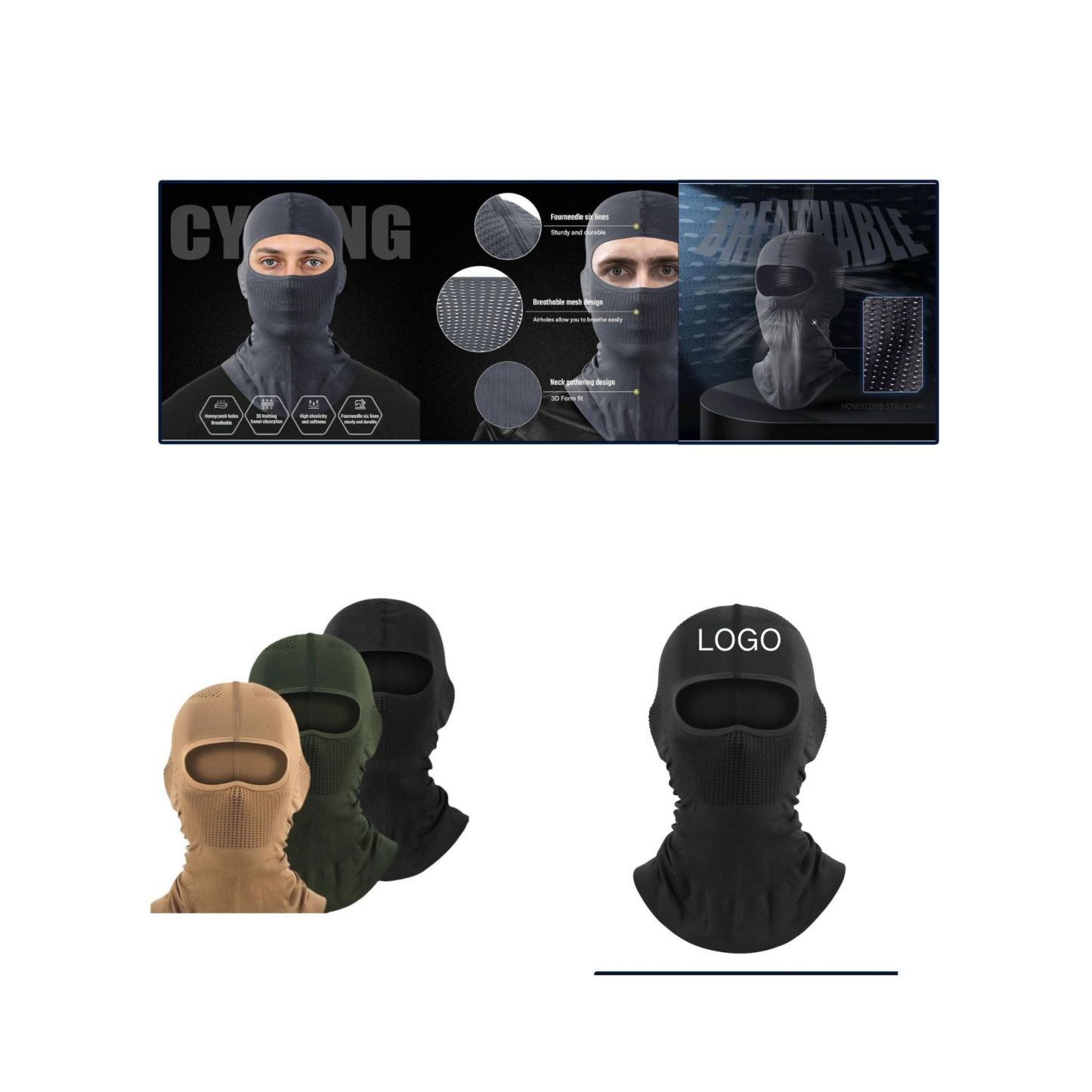 All-Season Outdoor Cycling Head Cover Mask