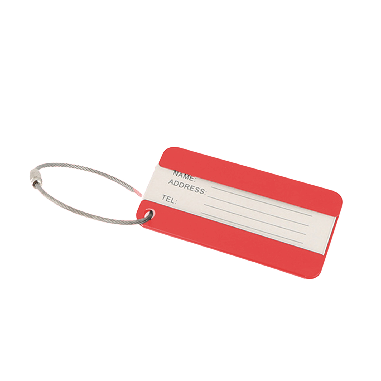 Aluminum Luggage Tag 
