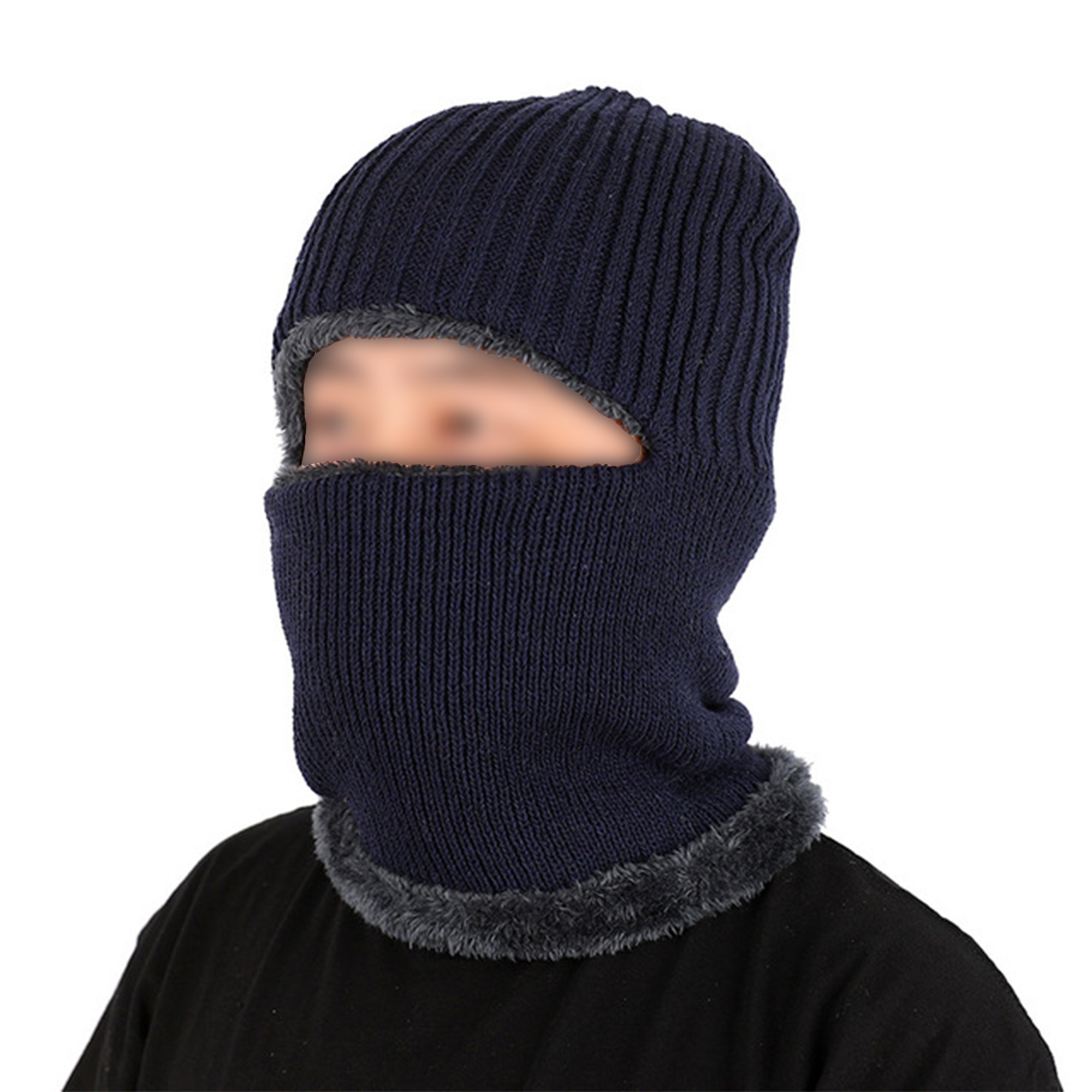 Men’s Fleece Lined Winter Pullover Cap
