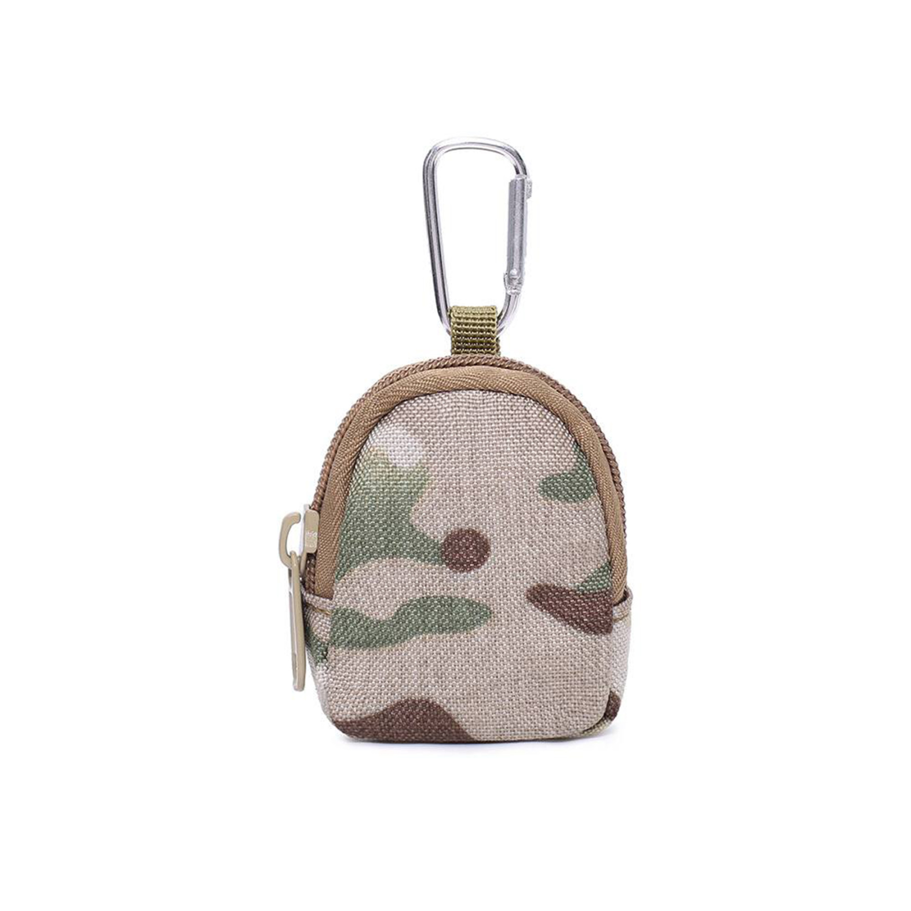 Slim MOLLE Tactical Pouch – MOLLE Straps, Keychain Hook, Velcro Closure 