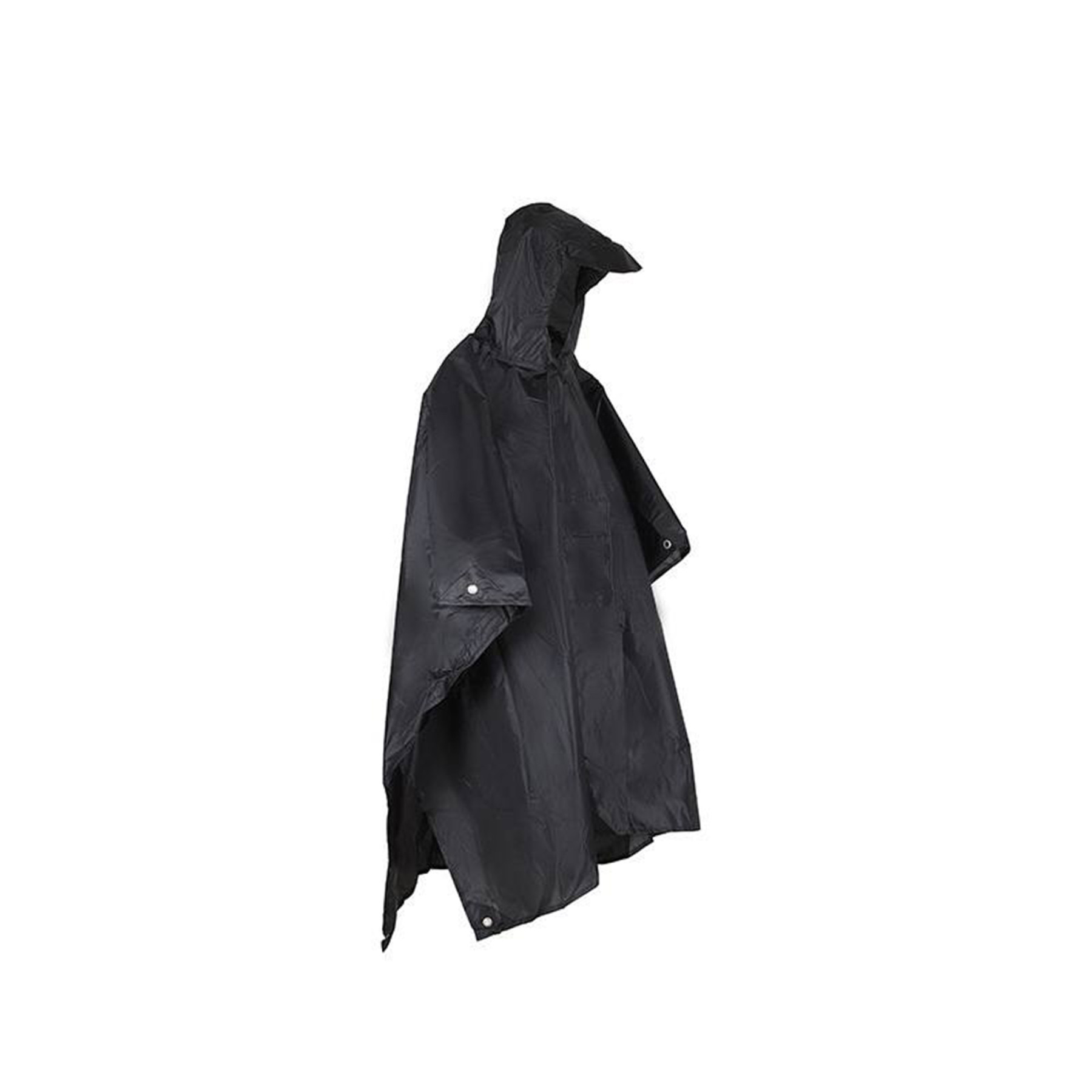 190T Water-Resistant Nylon Ripstop Versatile Rain Coat Poncho
